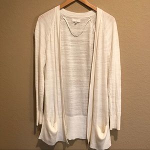 Lou & Grey Cream Cardigan